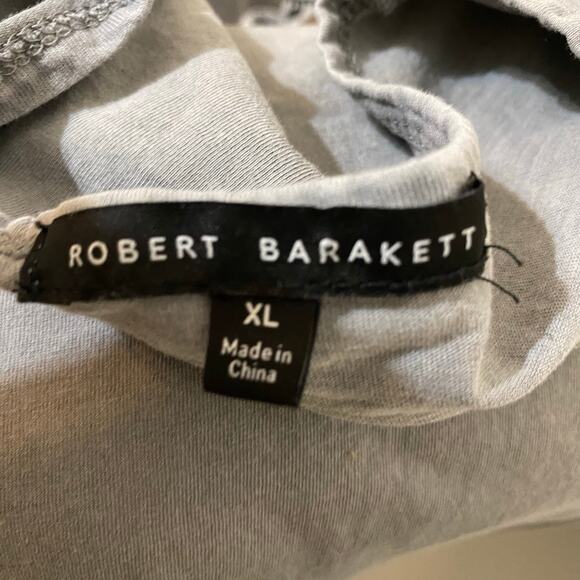 Robert Barakett Marine Grey Kentville Short Sleeve Crewneck T-Shirt Size XL - Picture 3 of 6